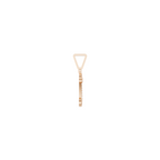 Aarinya Calligraphic Initial 'L' Lab Grown Diamond Pendant, The Script Initial 'L' Diamond Pendant