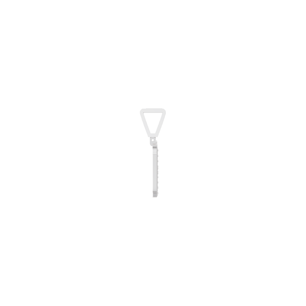 Aarinya Curved 'N' Diamond Alphabet Pendant, The Calligraphic Diamond Initial 'N' Pendant