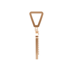 Aarinya Pave Accent Diamond Letter 'V' Pendant, The Calligraphic Diamond Initial 'V' Pendant