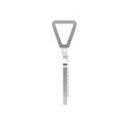 Aarinya Pave Accent Diamond Letter 'V' Pendant, The Calligraphic Diamond Initial 'V' Pendant
