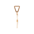 Aarinya Sculpted 'K' Lab Grown Diamond Pendant, The Prism Sculpted Initial 'K' Pendant