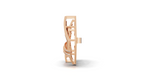 Aarinya Infinity Square Lab-Grown Diamond Brooch, Lumina Double-Square Statement Brooch