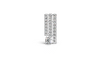 Aarinya Linear Solitaire Brooch, The Zenith Cascade Lab-Diamond Brooch
