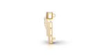 Aarinya Shield Lab-Grown Diamond Lapel Pin, The Prism Triangle Tiered Brooch