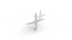 Aarinya Celestial Twin Star Brooch, The Polaris Cluster Star Brooch