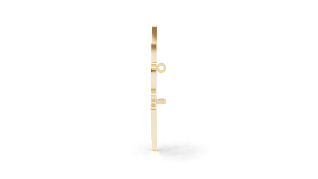 Aarinya Intersecting Starburst Lapel Pin, The Orion Multi-Star Statement Pin