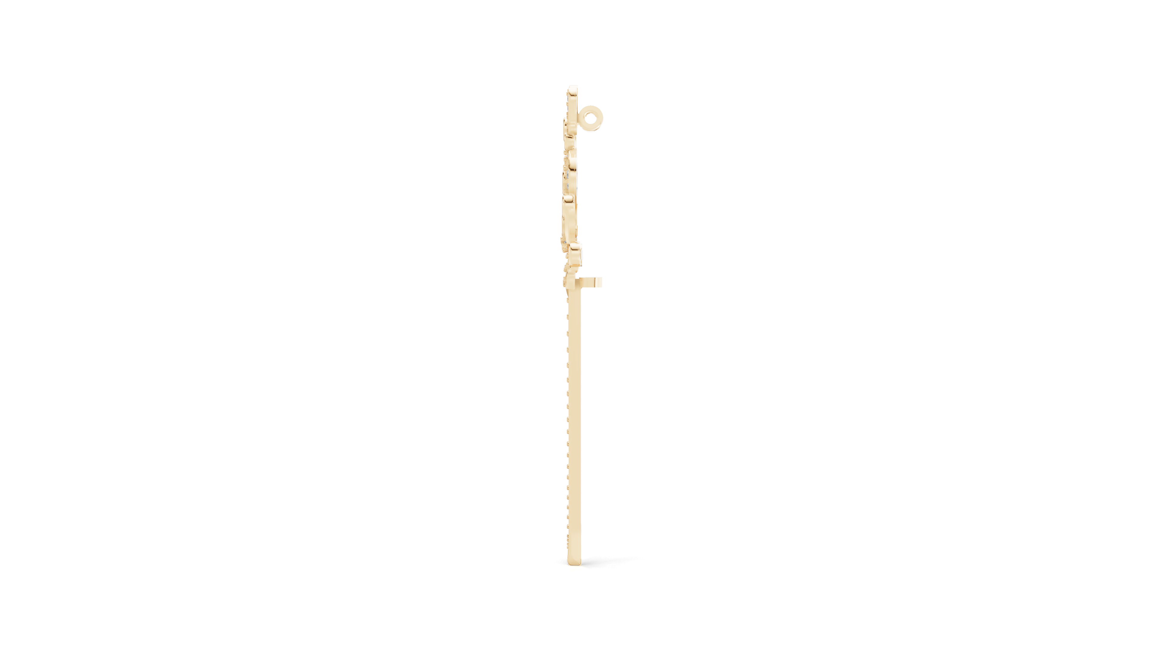 The Imperial Scepter Lab-Grown Diamond Brooch, The Sovereign Crest Sword Brooch