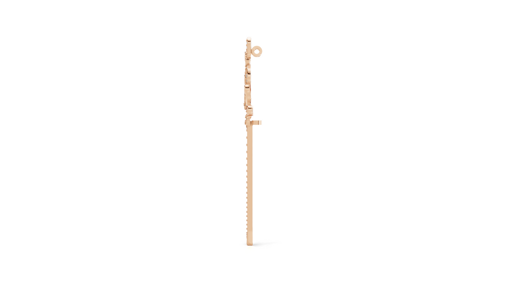 The Imperial Scepter Lab-Grown Diamond Brooch, The Sovereign Crest Sword Brooch