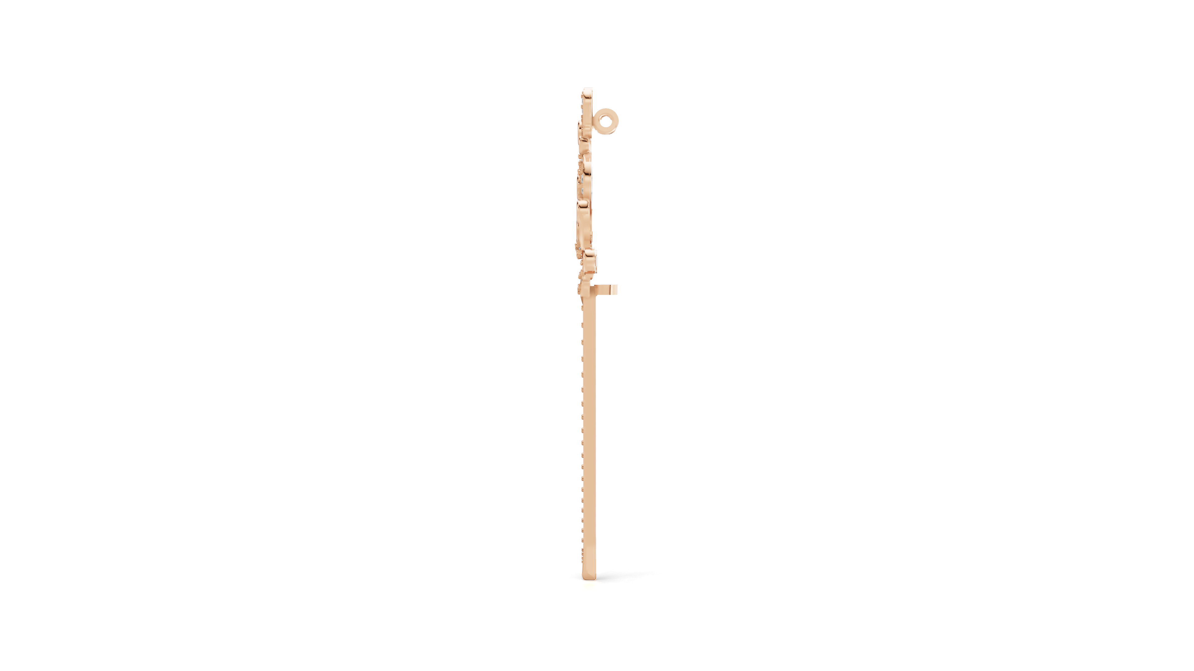 The Imperial Scepter Lab-Grown Diamond Brooch, The Sovereign Crest Sword Brooch