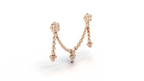 Aarinya Imperial Festoon Lab-Grown Diamond Brooch ,The Ritz Chevron Dangle Brooch