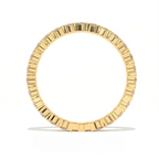 Aarinya Aurelia Eternity Band, Classic Bordered Round Diamond Band