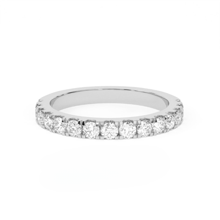Aarinya Classic Office Wear Stackable Ring, Daily Brilliance Stacking Ring
