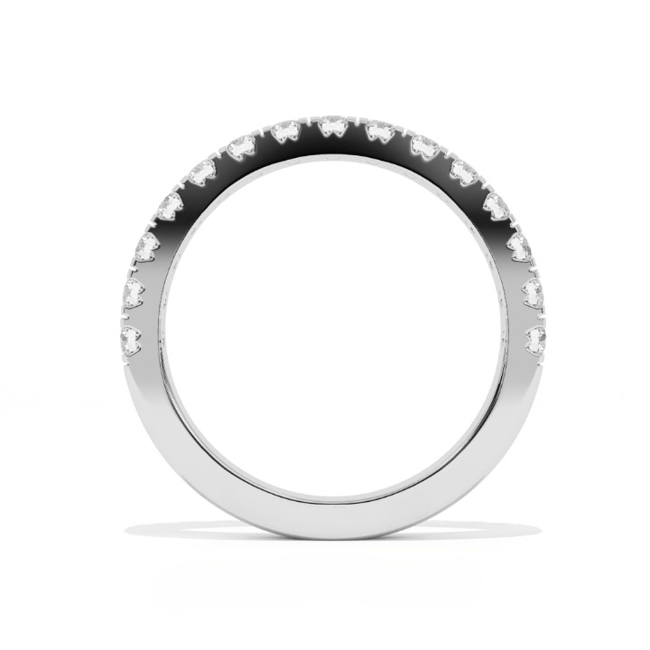 Aarinya Classic Office Wear Stackable Ring, Daily Brilliance Stacking Ring