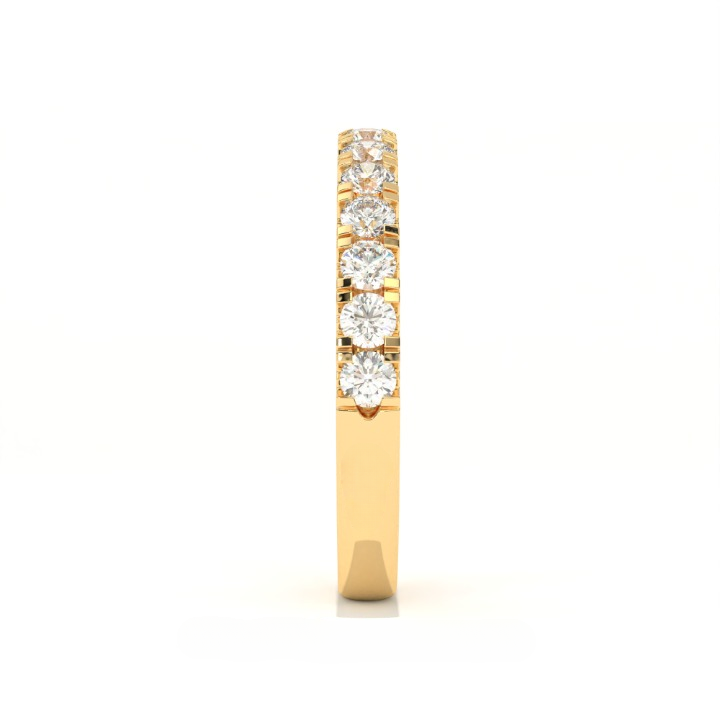 Aarinya Classic Office Wear Stackable Ring, Daily Brilliance Stacking Ring