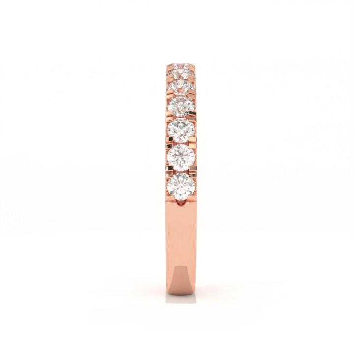 Aarinya Classic Office Wear Stackable Ring, Daily Brilliance Stacking Ring