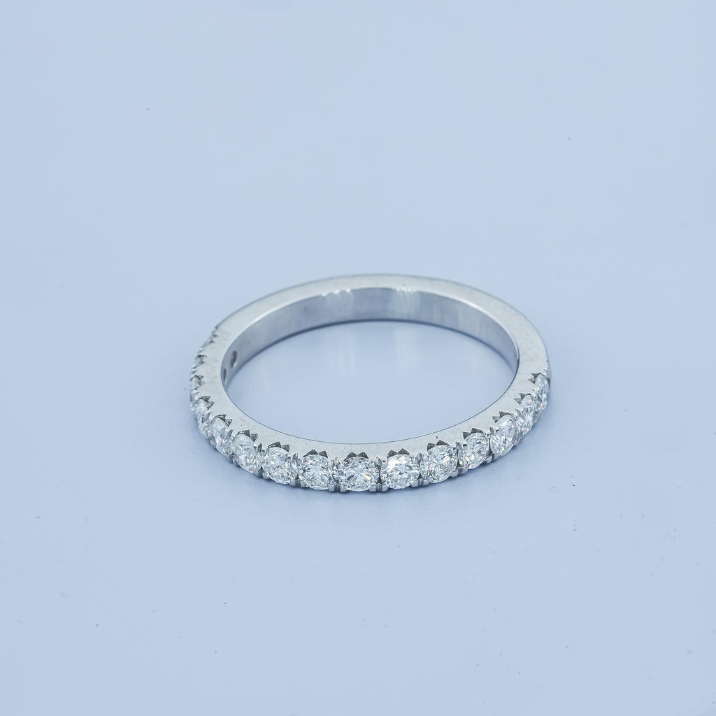 Aarinya Classic Office Wear Stackable Ring, Daily Brilliance Stacking Ring
