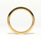 Aarinya Aurelia Eternity Band, The Infinite Brilliance Stackable Ring, Classic Bordered Round Diamond Band