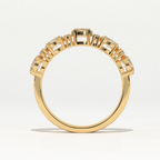 Aarinya Oval & Round Lab-Grown Diamond Band, The Sonata Floating Oval and Round Ring