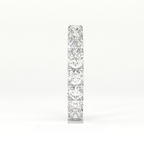 Aarinya Empress Radiant Floating Diamond Eternity, The Endless Devotion Scalloped Eternity Ring