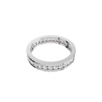 Aarinya Full Eternity Channel Diamond Band Ring, Eternity Channel Round Diamond Ring