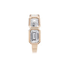 Aarinya Floating Round Hidden Accent Band Ring, The Eternal Tension-Set Round Diamond Band Ring