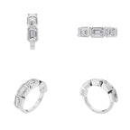 Aarinya Floating Round Hidden Accent Band Ring, The Eternal Tension-Set Round Diamond Band Ring