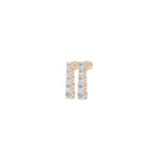 Aarinya Lab-Grown Diamond Linear Drop Earrings