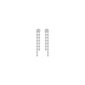 Aarinya Staggered Waterfall Diamond Drop Earrings