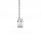 Aarinya Amore Heart Pendant, Minimalist Heart Cut Diamond Pendant