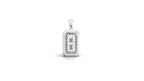 Aarinya Starburst Lab-Grown Diamond Pendant, Lumina Compass Star Medallion Pendant