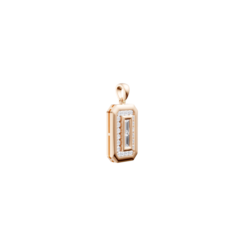 Aarinya Starburst Lab-Grown Diamond Pendant, Lumina Compass Star Medallion Pendant