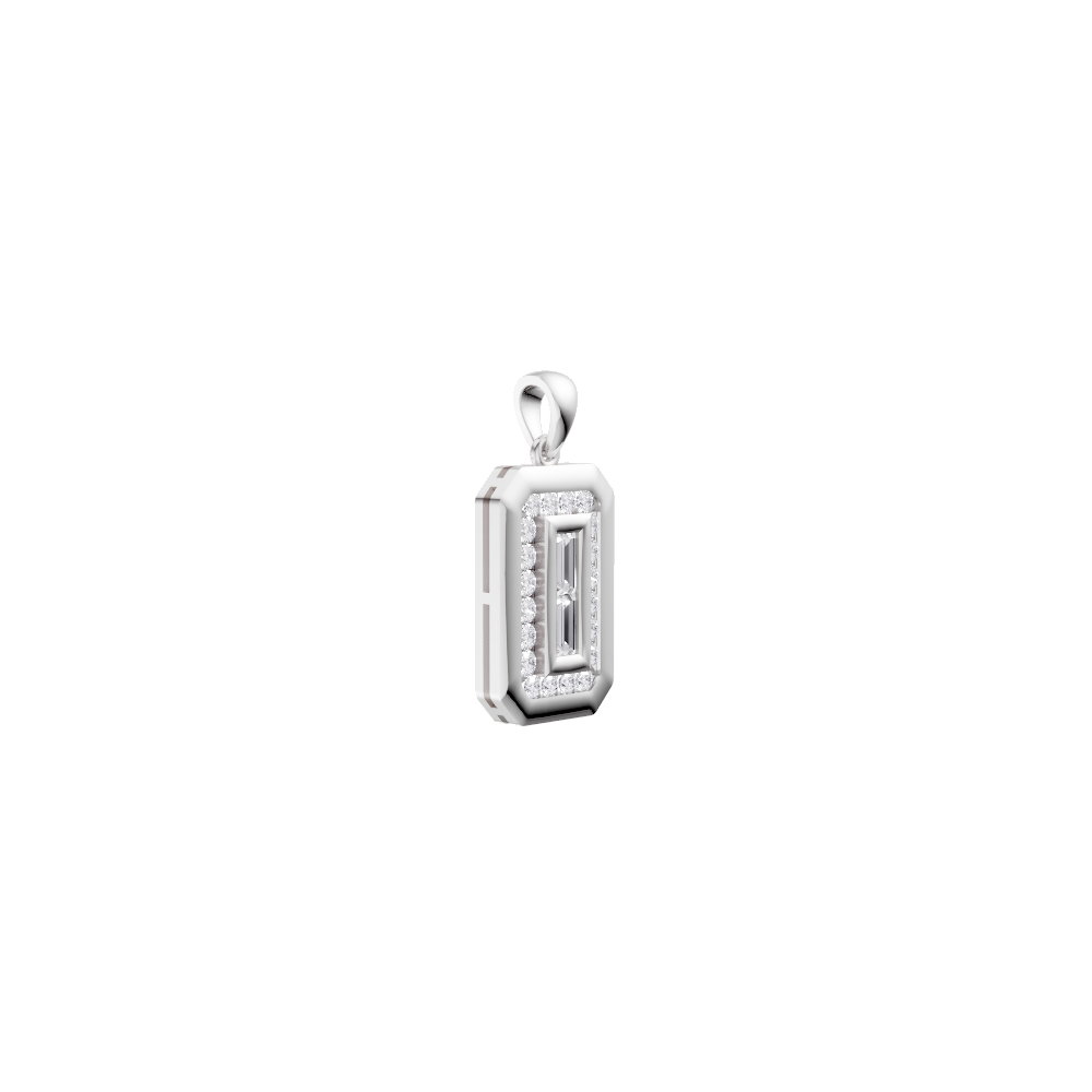 Aarinya Starburst Lab-Grown Diamond Pendant, Lumina Compass Star Medallion Pendant
