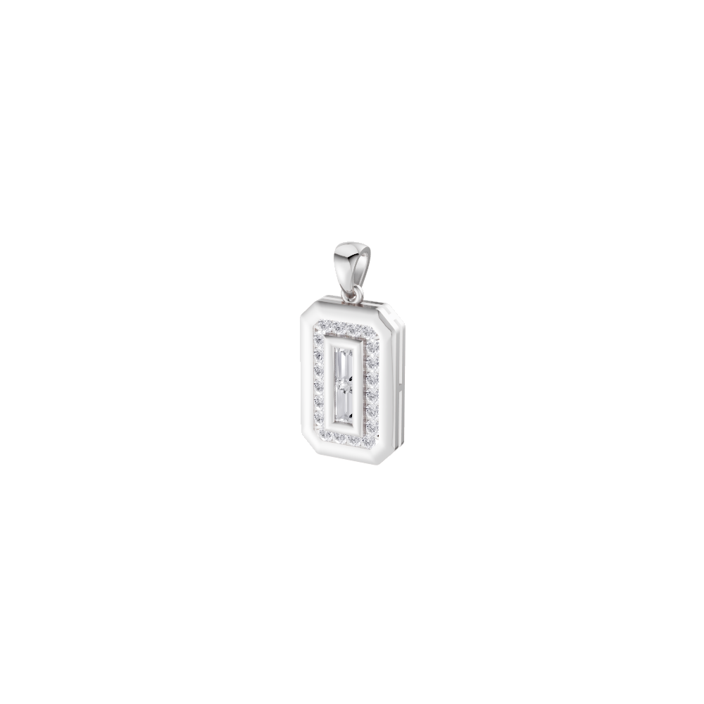 Aarinya Starburst Lab-Grown Diamond Pendant, Lumina Compass Star Medallion Pendant