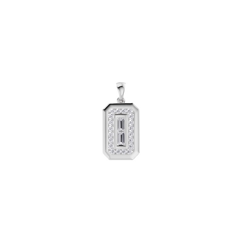 Aarinya  Lumina Compass Starburst Lab-Grown Diamond Pendant