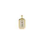 Aarinya  Lumina Compass Starburst Lab-Grown Diamond Pendant