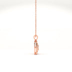 Aarinya Centurion Minimalist Stepped Illusion Cushion Pendant
