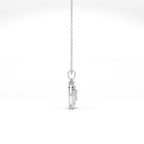Aarinya Centurion Minimalist Stepped Illusion Cushion Pendant