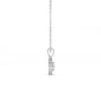Aarinya Spiral Halo Lab-Grown Diamond Pendant, The Centurion Minimalist Concentric Swirl Ribbon Pendant
