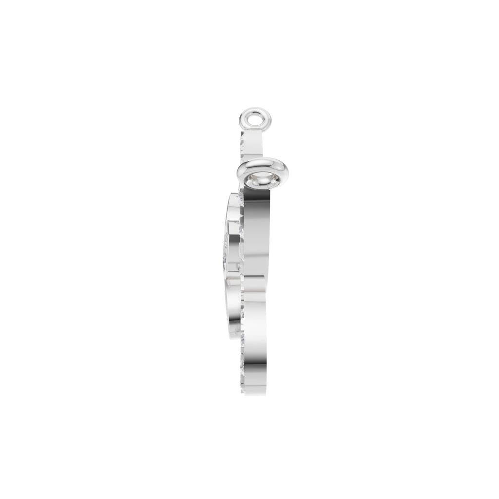 Aarinya Marquise & Pear Butterfly Diamond Pendant, The Enchanted Butterfly Lab Grown Diamond Pendant Centerpiece