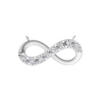 Aarinya Endless Sparkle Infinity Attachment Pendant, The Eternal Infinity Lab Grown Diamond Pendant