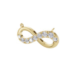 Aarinya Endless Sparkle Infinity Attachment Pendant, The Eternal Infinity Lab Grown Diamond Pendant