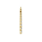 Aarinya Teardrop Pave Lab Grown Diamond Pendant, The Pear Open-Halo Diamond Pendant