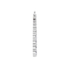 Aarinya Teardrop Pave Lab Grown Diamond Pendant, The Pear Open-Halo Diamond Pendant