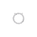Aarinya Braided Circle Pave Diamond Pendant Element