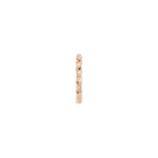 Aarinya Braided Circle Pave Diamond Pendant Element