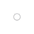 Aarinya Tapered Round Open-Halo Diamond Pendant Connector