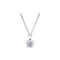Aarinya Classic Round Diamond Solitaire Pendant