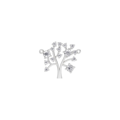 Aarinya Branching Diamond Tree Pendant