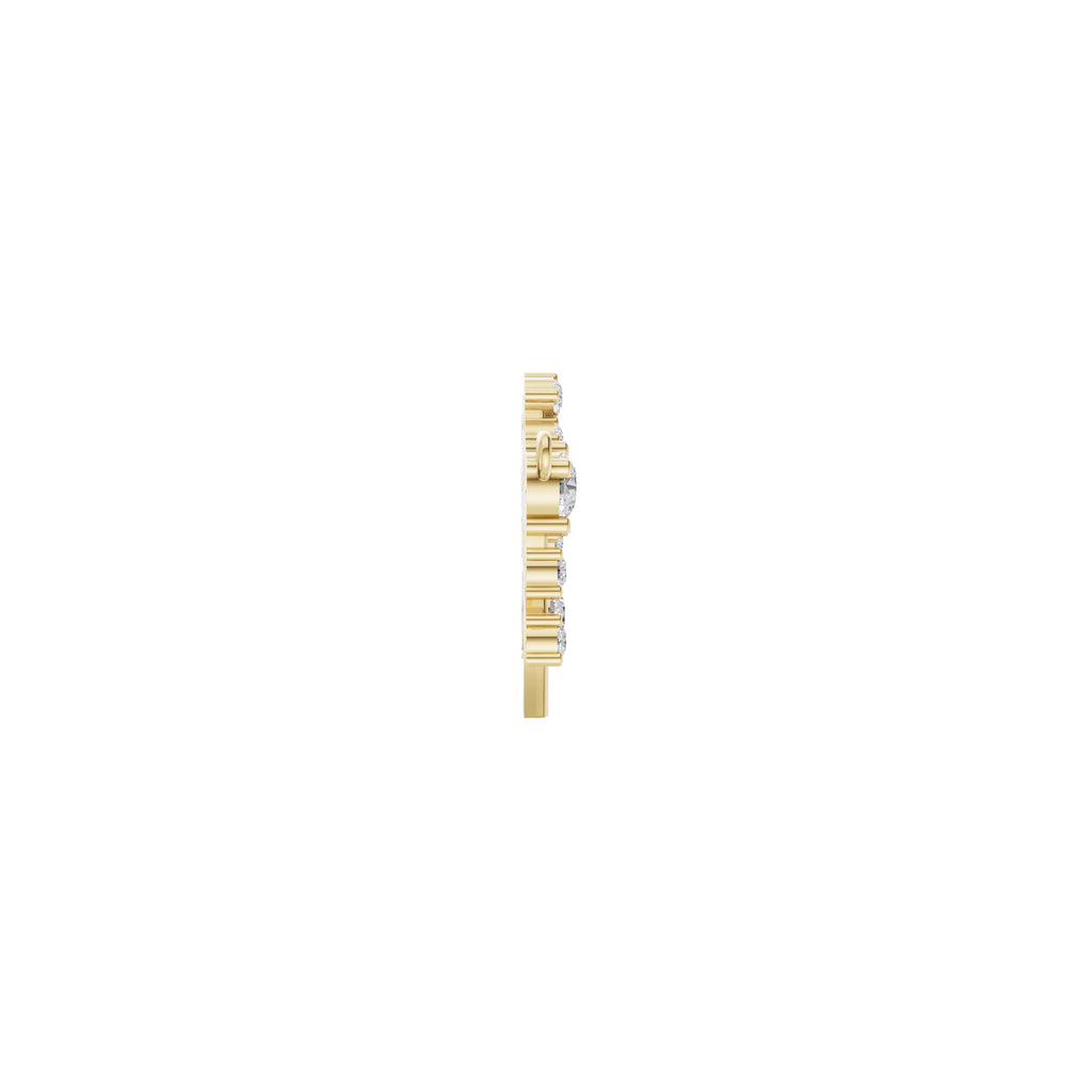 Aarinya Branching Diamond Tree Pendant