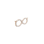 Aarinya Infinity Mixed-Cut Diamond Pendant